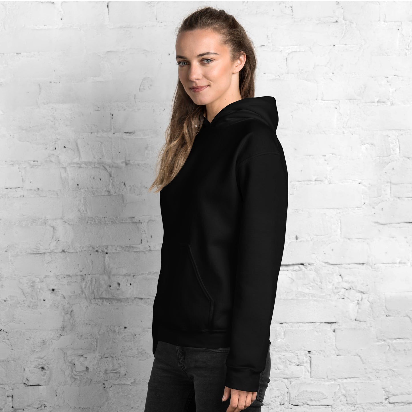 Heart of Butterfly Hoodie with Starszo Logo side black