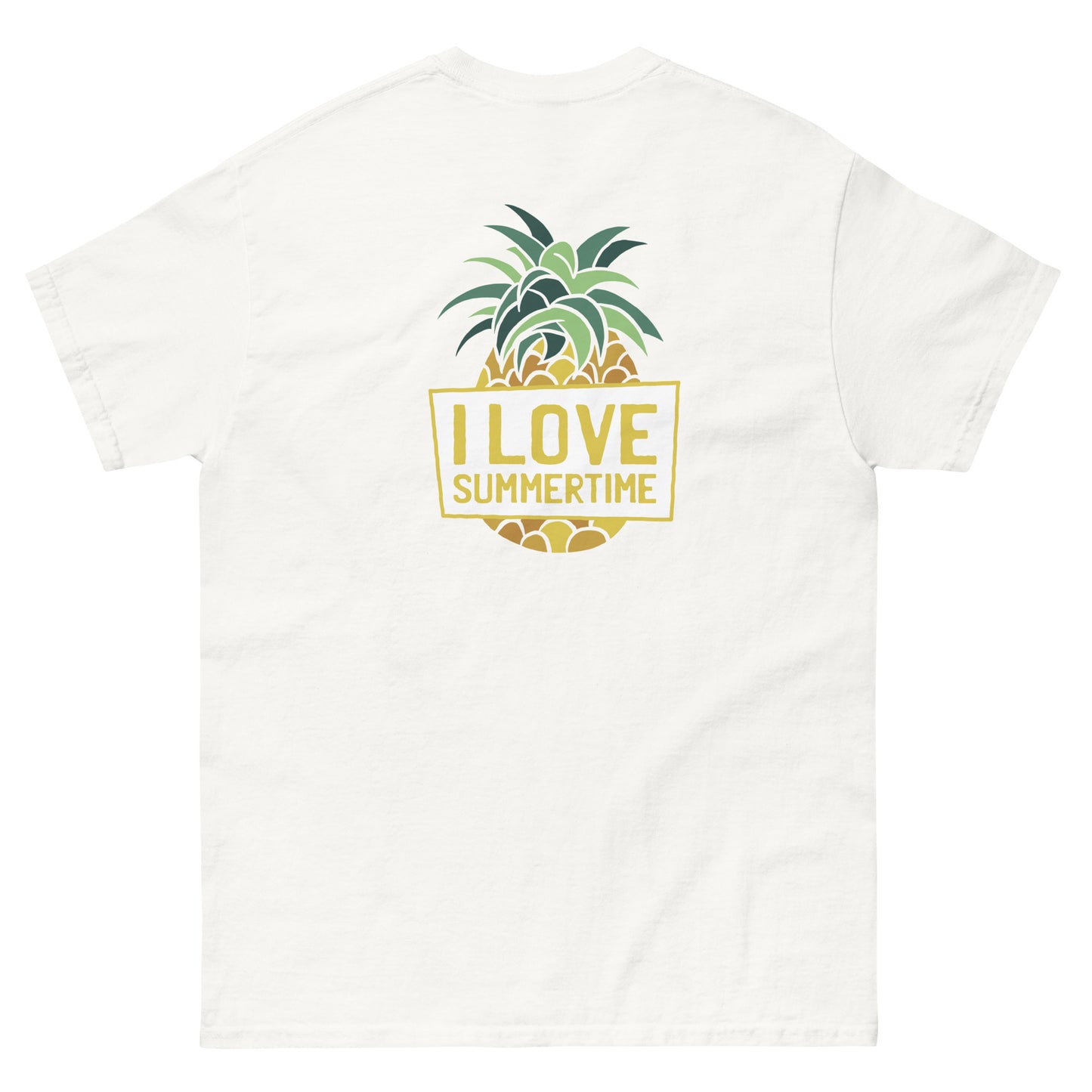 I Love Summertime T-Shirt White