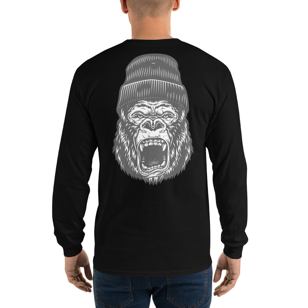 Long Sleeve Gorilla Shirt black