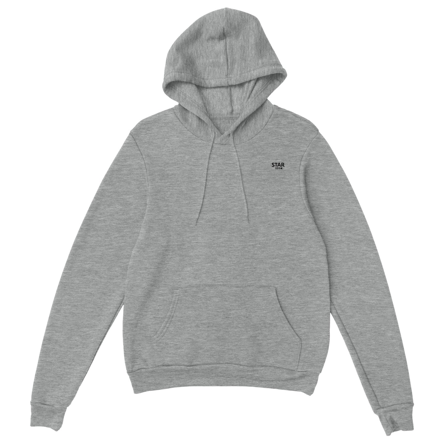 Men's Embroidery Starszo Hoodie Sport gray