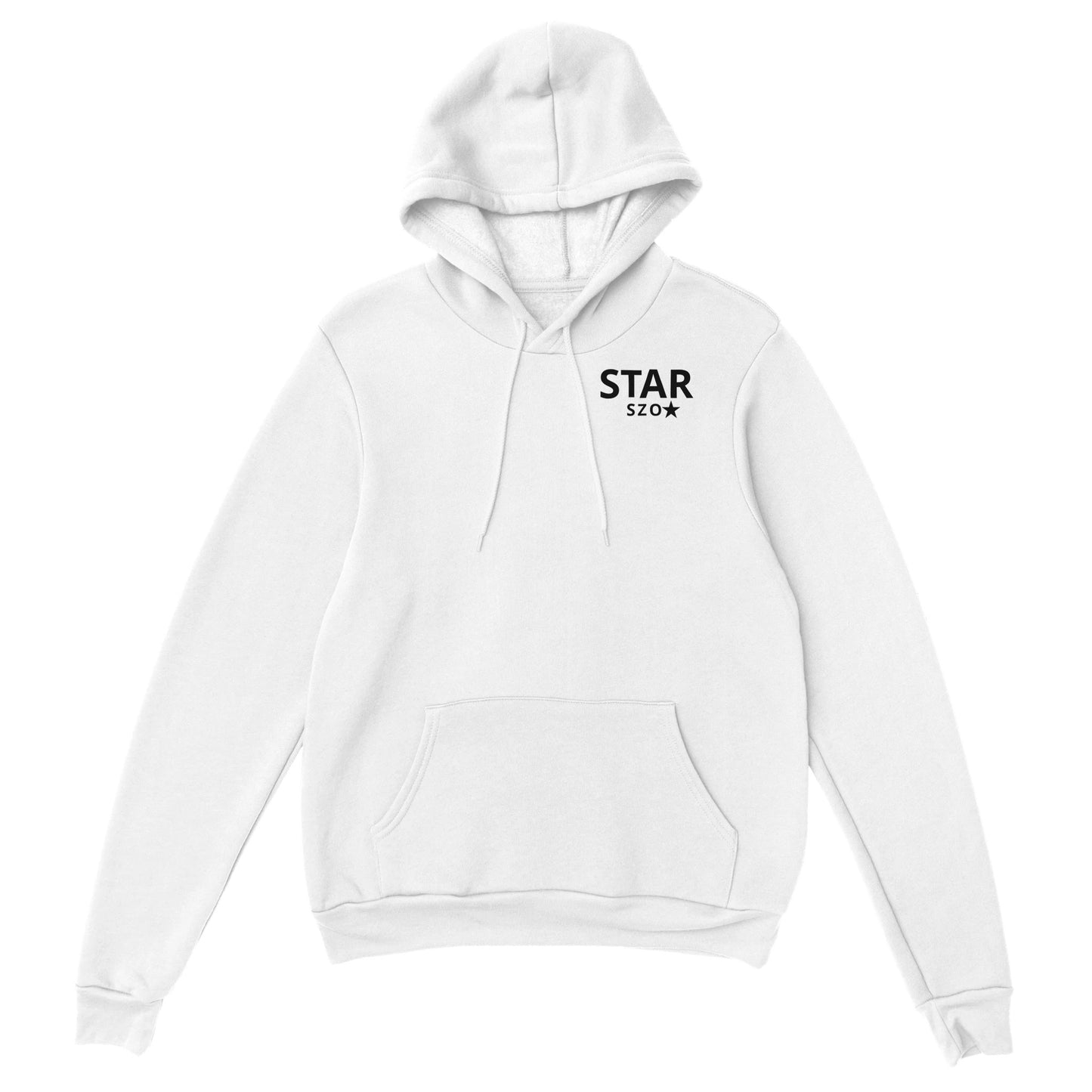 Men's Starszo hoodie white