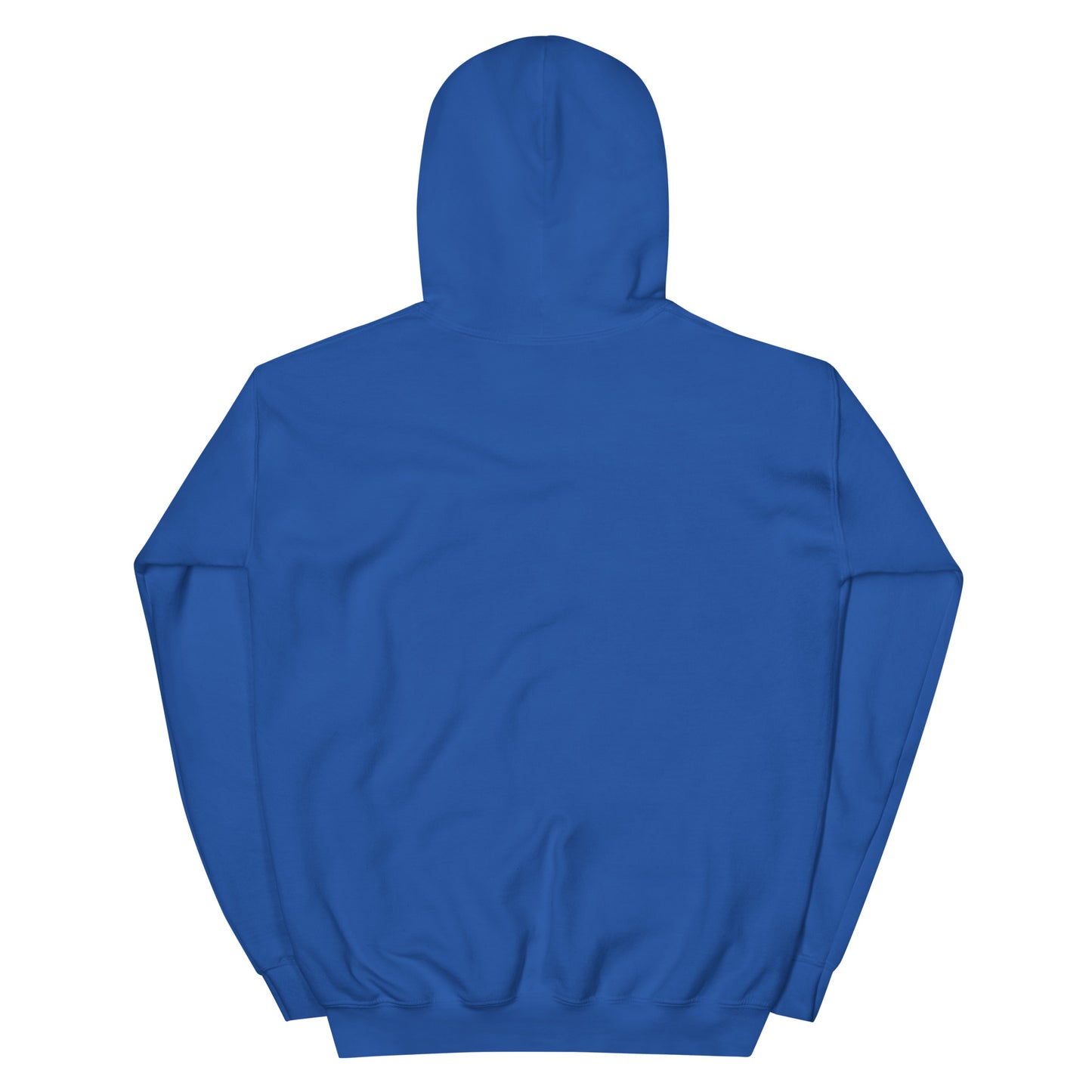 Minimalist Shark Hoodie Royal back