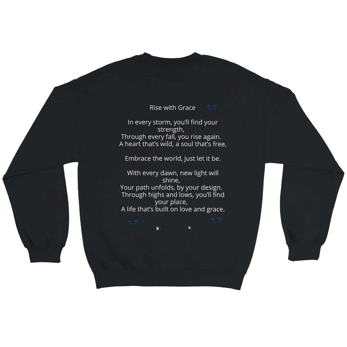 Rise with Grace sweater black