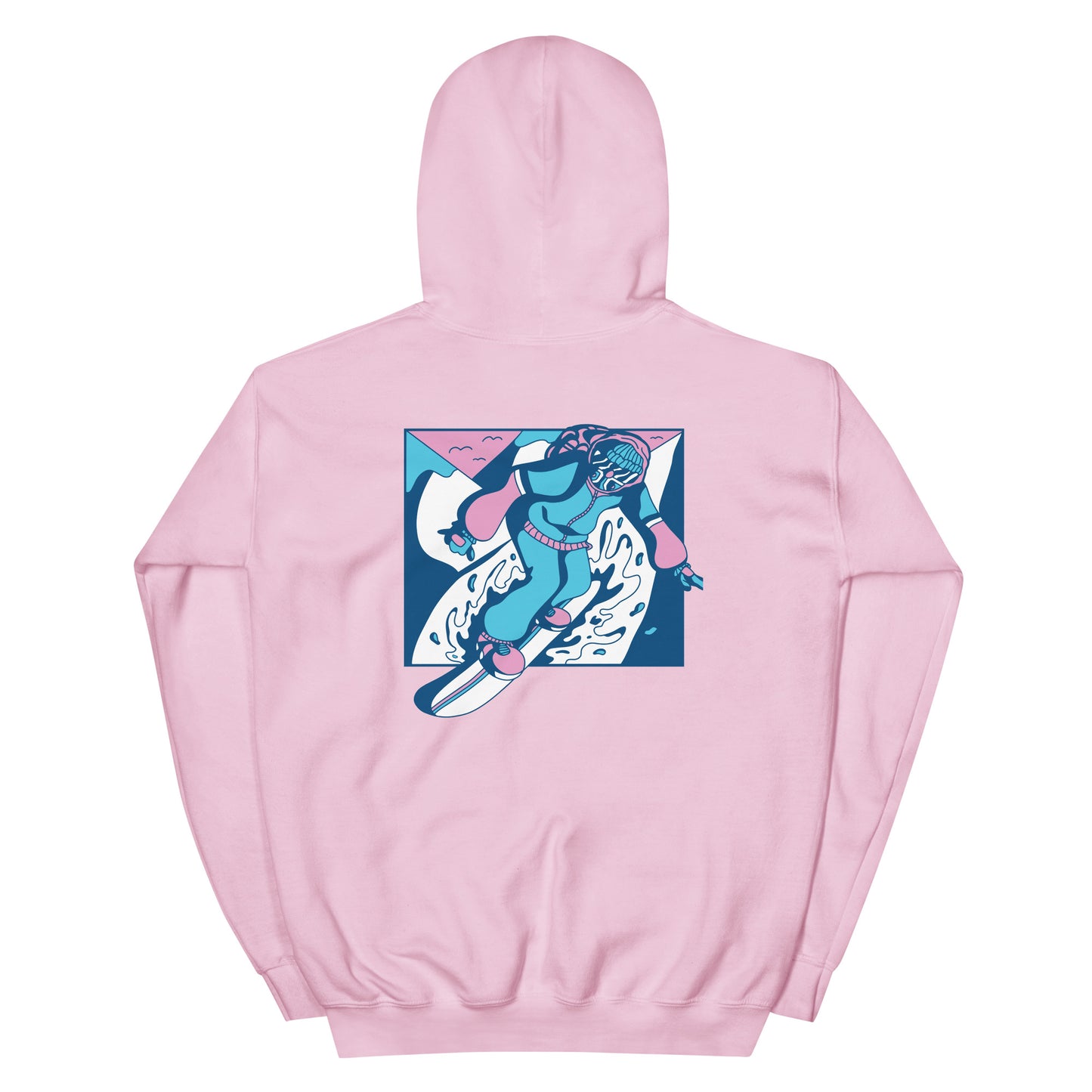 Snow Rush Hoodie light pink