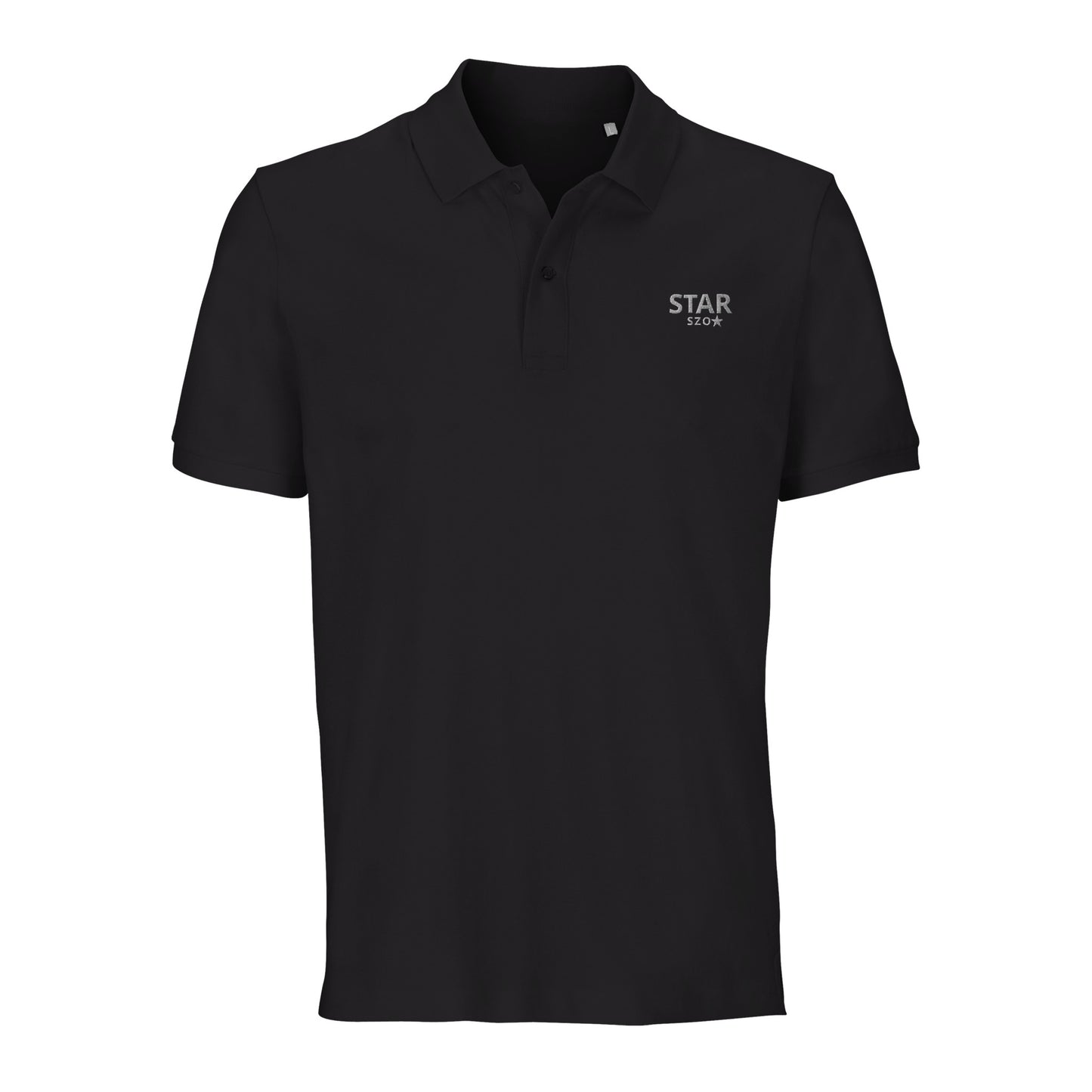 cf805b14-0751-4e51-b8a5-Starszo Embroidery Polo black 2