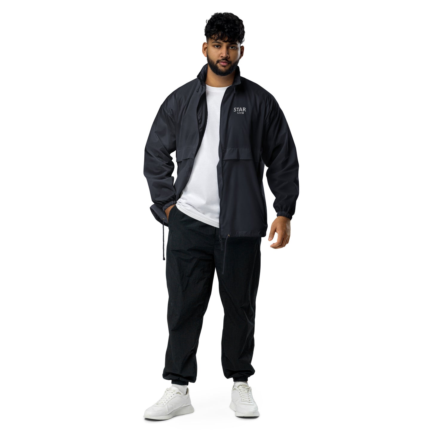 Starszo's Men's windbreaker navy