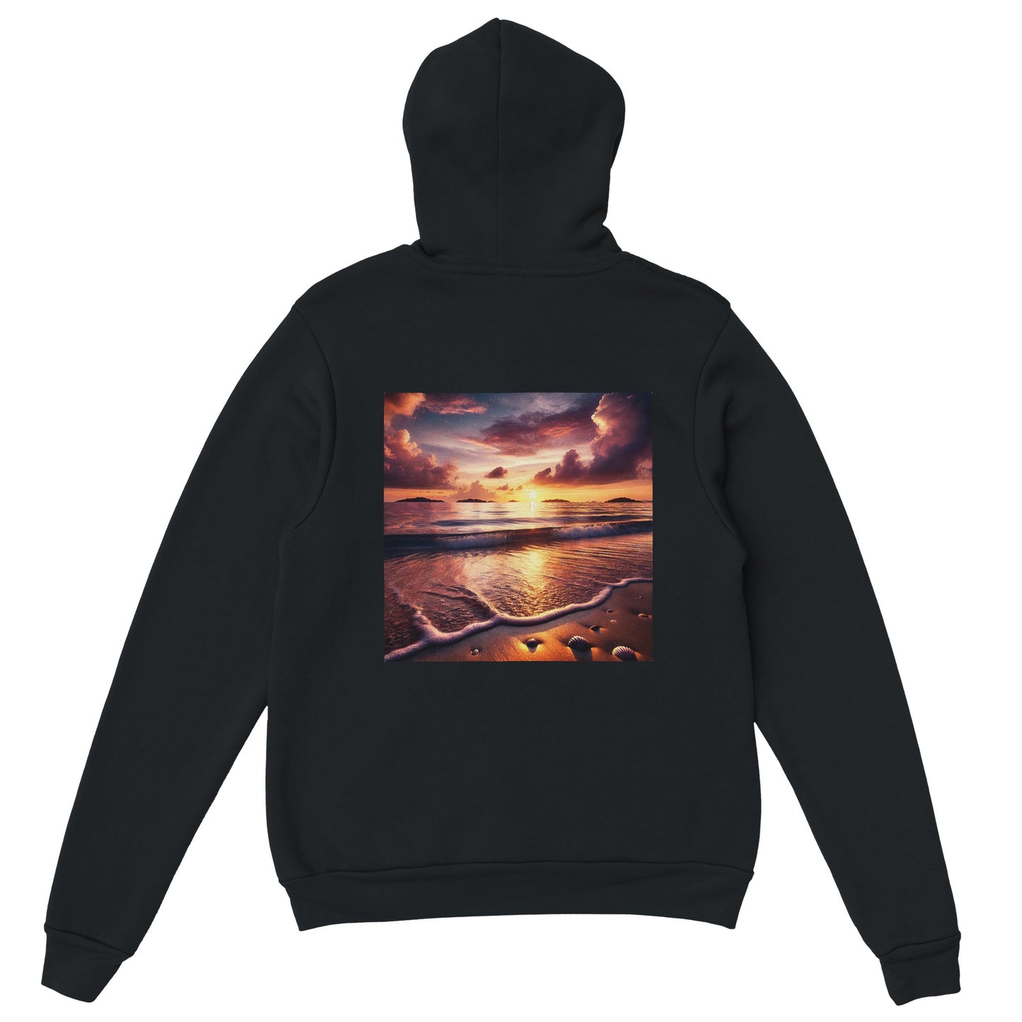 Sunset hoodie black