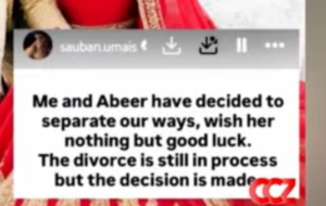 abeer asad khan divorce