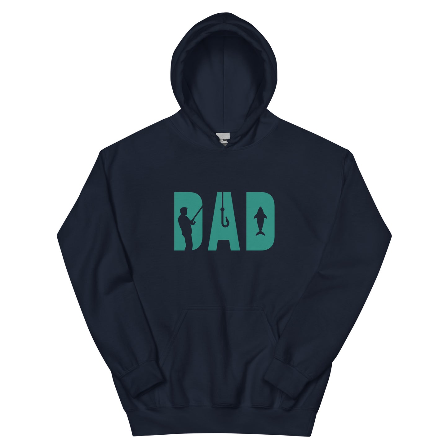 Dad Fisher Hoodie navy