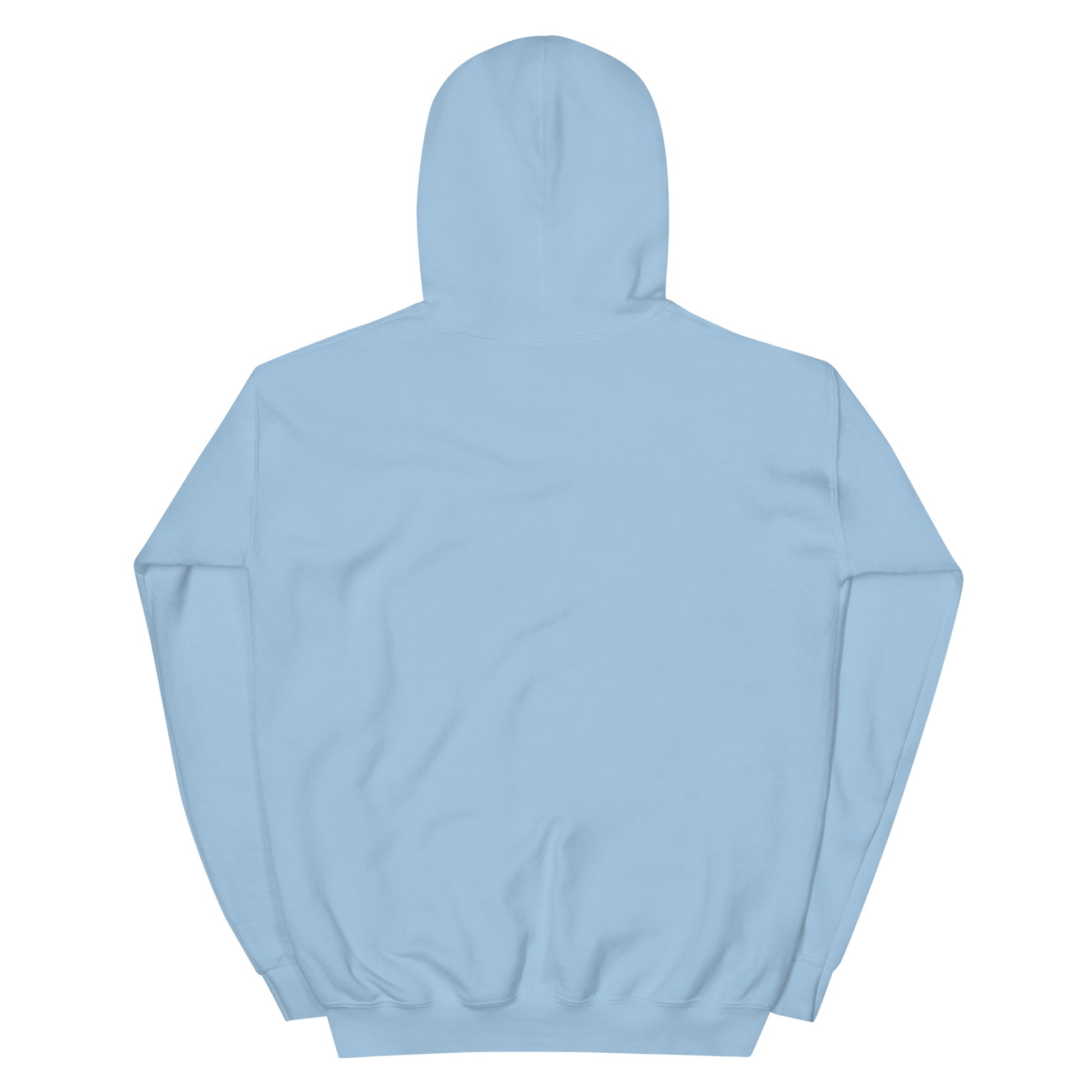 Go Nuts for Life Hoodie Light blue back