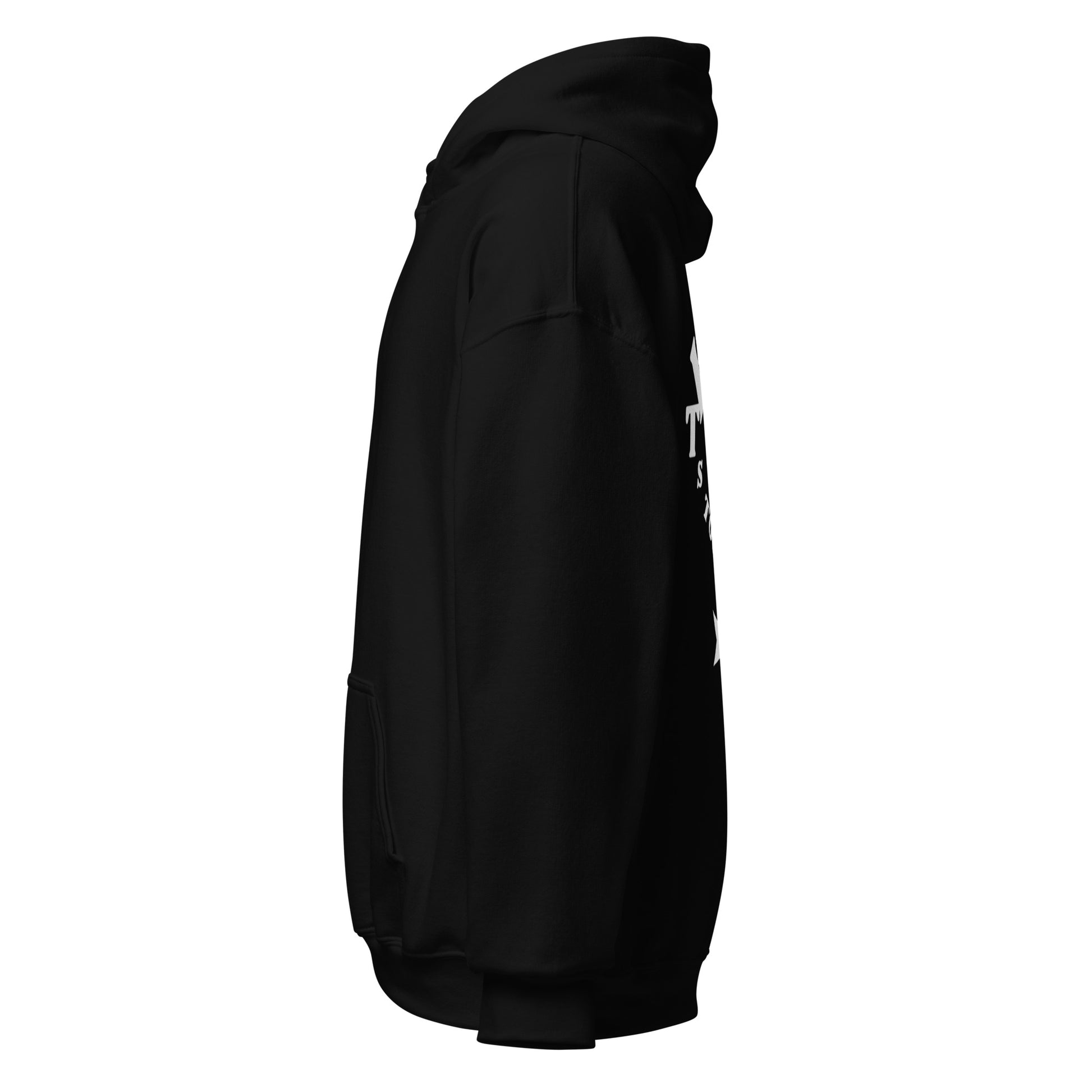 Let_s_Watch_The_Stars_Together_Hoodie Black Left Side