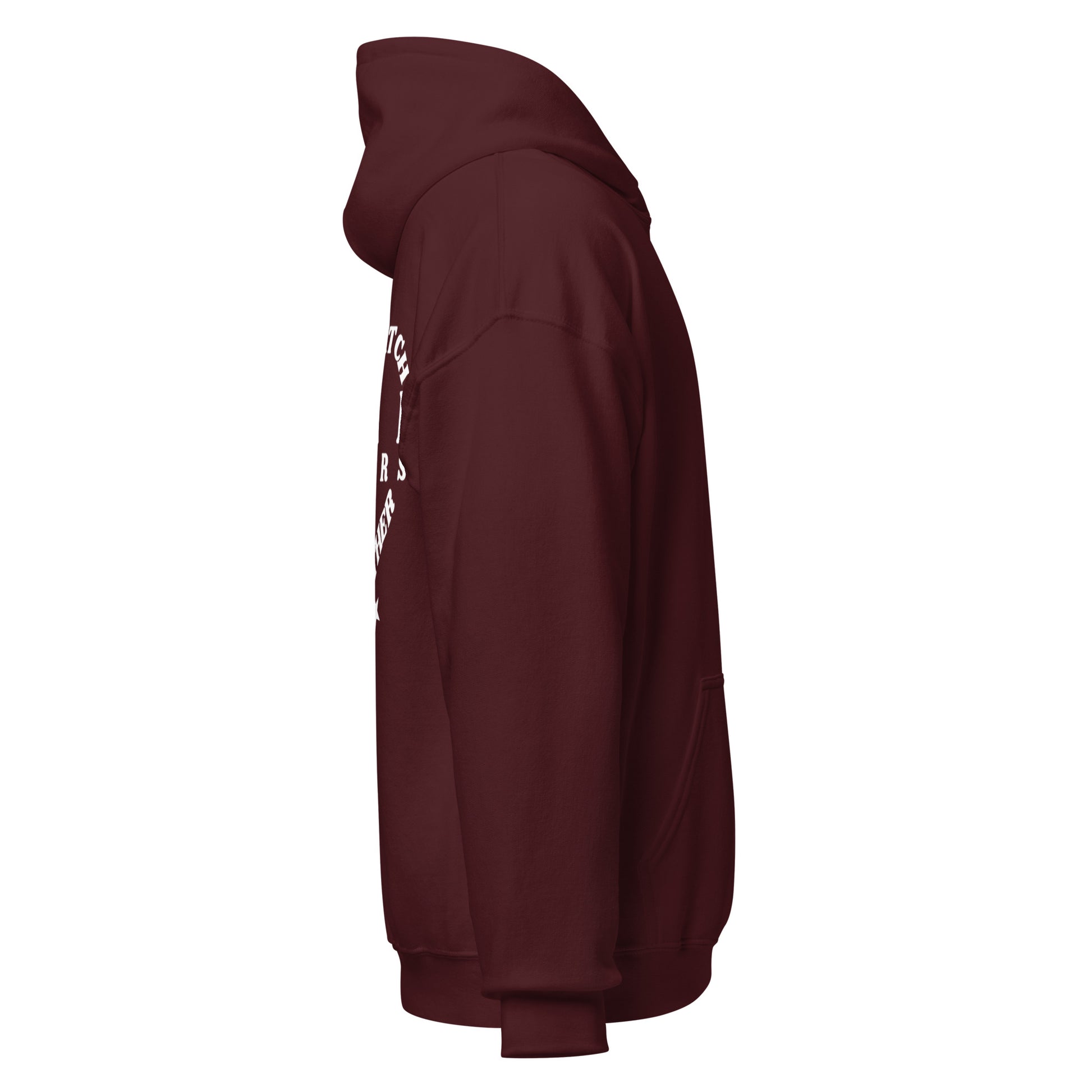 Maroon right side Let_s_Watch_The_Stars_Together_Hoodie