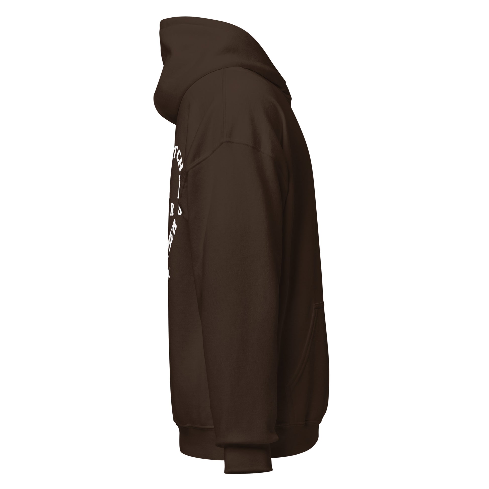 dark Chocolate right side Let_s_Watch_The_Stars_Together_Hoodie