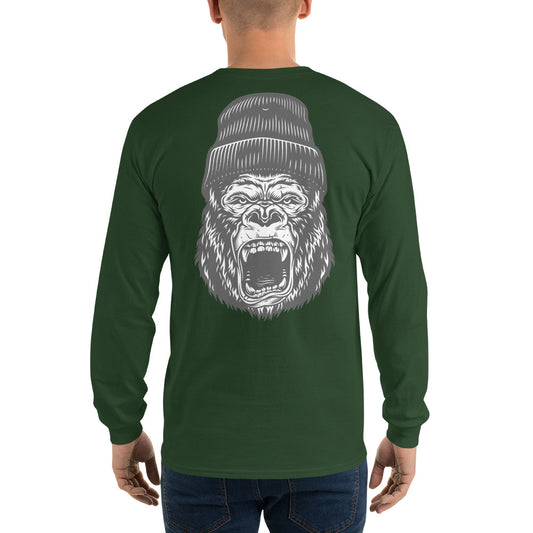 Long Sleeve Gorilla Shirt forrest green