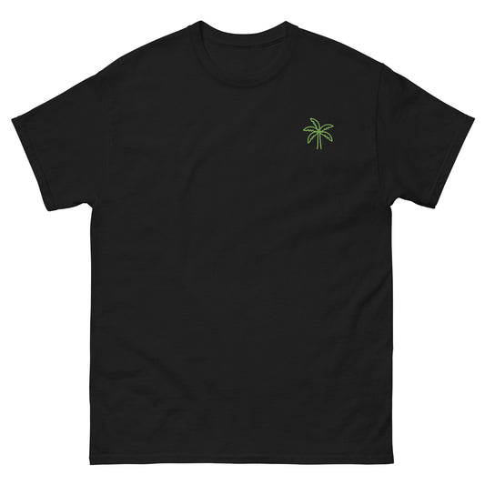 Minimalist Palm Tree T-Shirt black