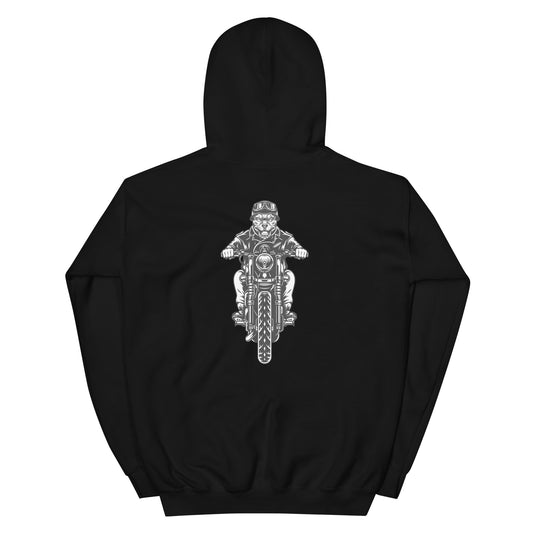 Motorcycle Hoodie Black