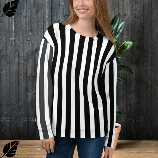 Recycled Zebra Sweatshirt front