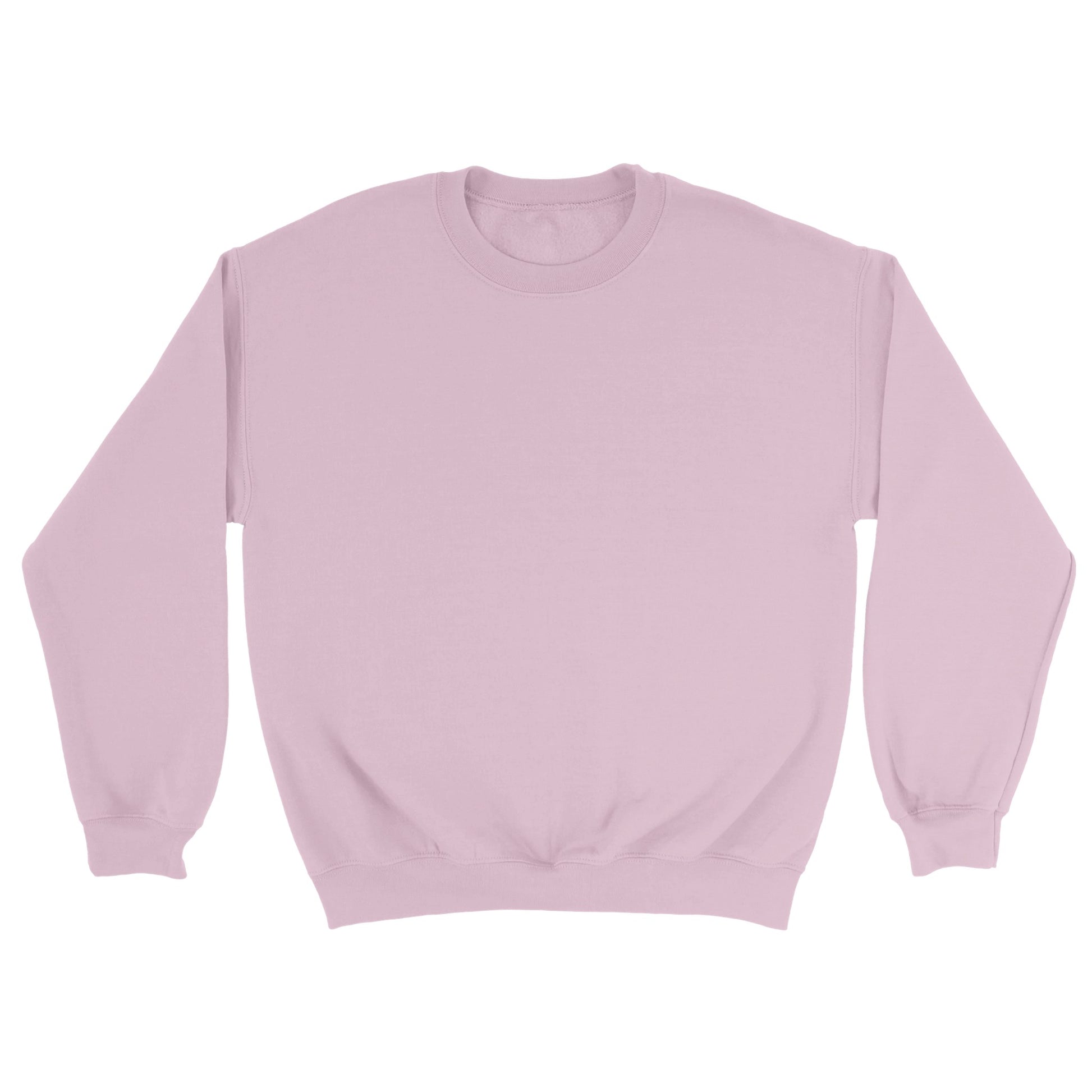 Rise with Grace sweater light pink front