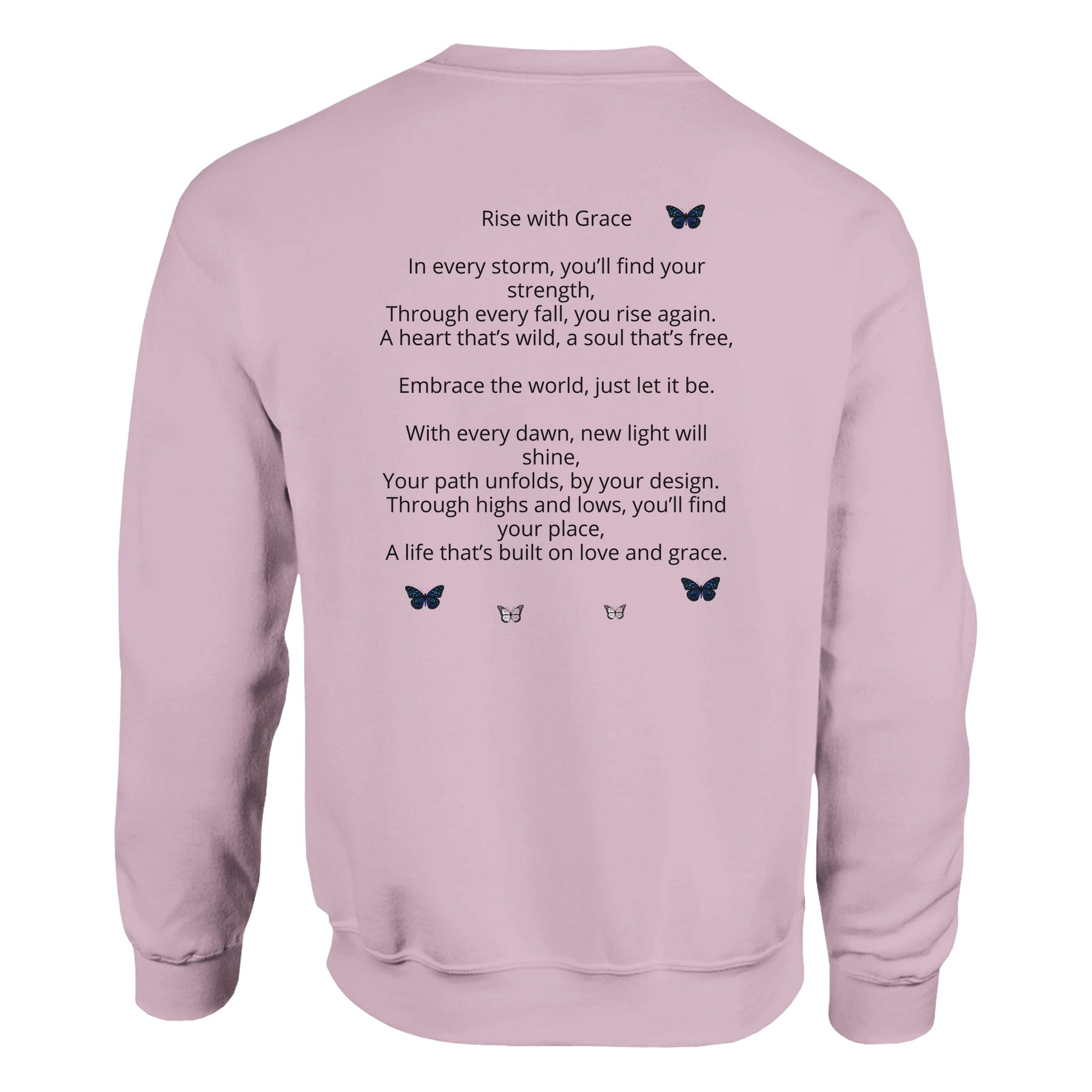 Rise with Grace sweater light pink