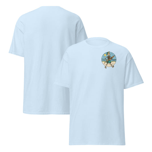 Skeleton Paradise light blue
