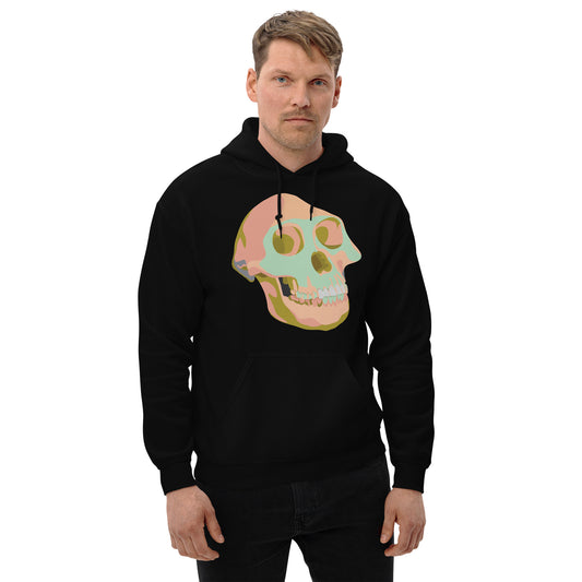 Skull Hoodie black