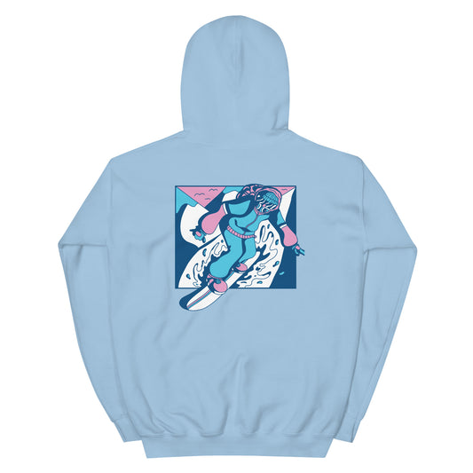 Snow Rush Hoodie Light blue