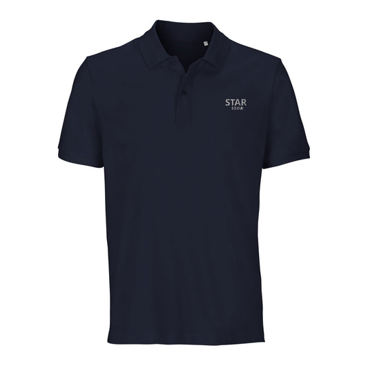 Starszo Embroidery Polo navy