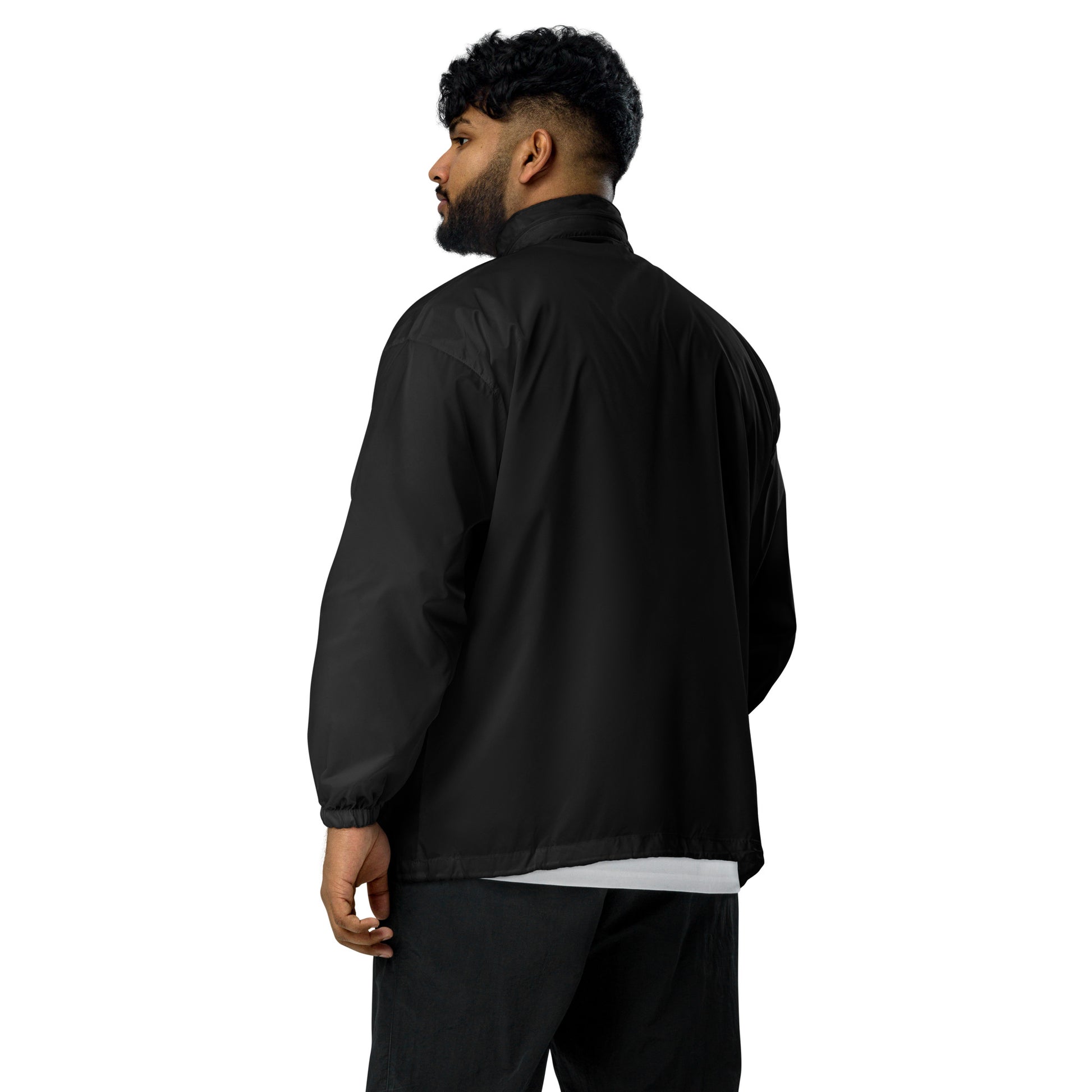 Starszo's Men's windbreaker back black
