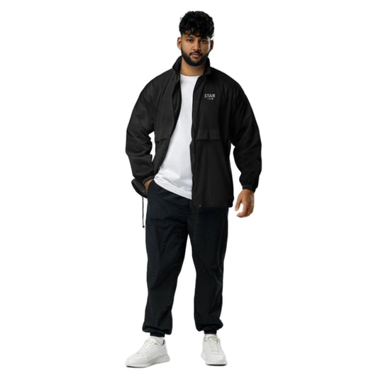Starszo's Men's windbreaker black
